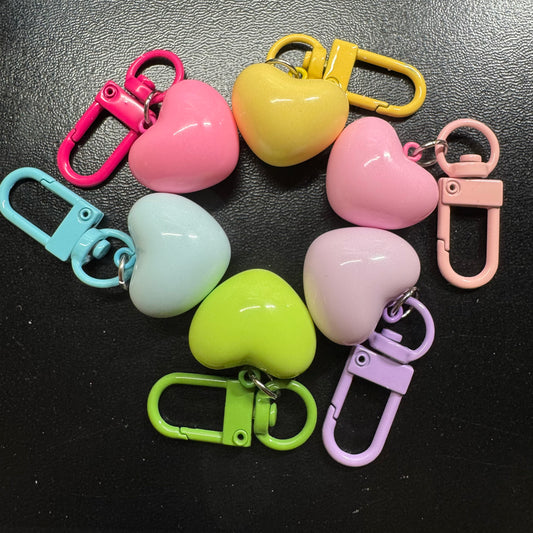 Dreamy Glossy Heart Keychain - DreamfulYKC